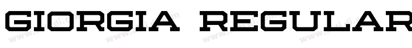 Giorgia Regular字体转换 Giorgia Regular字体转换